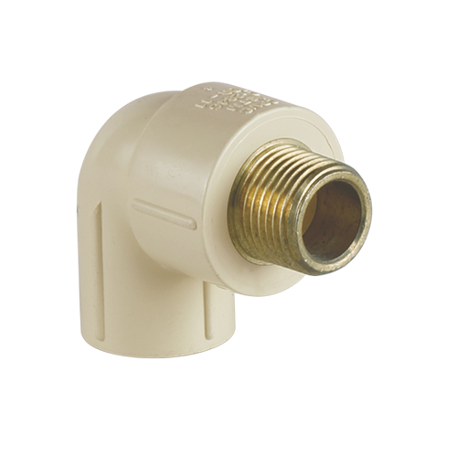 Supreme Male Threaded Elbow (Brass)