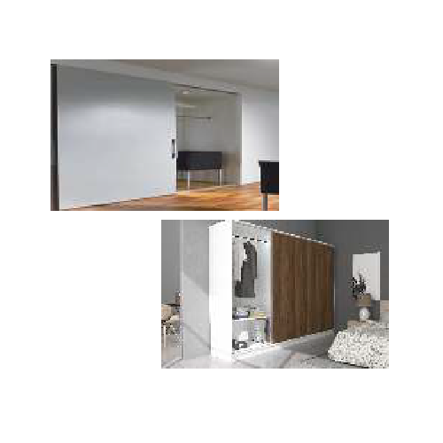 Hettich SlideLine 16: 2 Door for Wooden doors