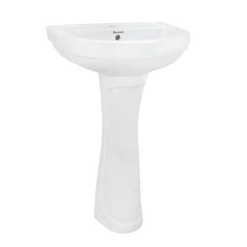 Parryware Glory - Wash Basin with Pedestal Long