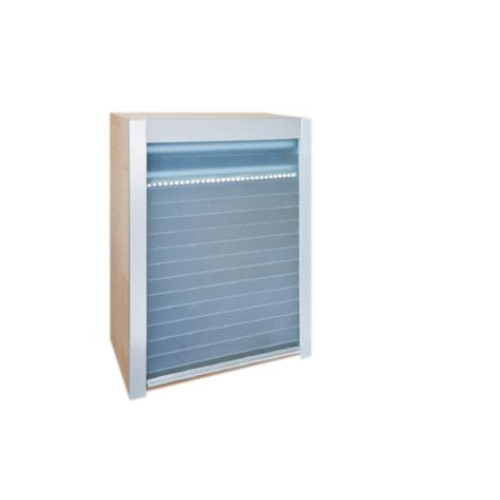 Ozone Glass Roller Shutter With Manual Operation