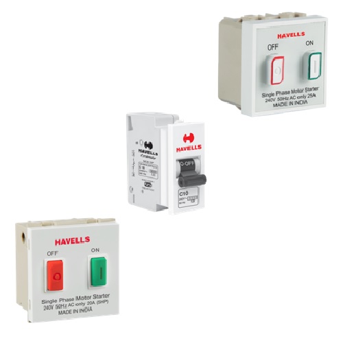 Havells CORAL SERIES - MOTOR STARTER & MINI MCB