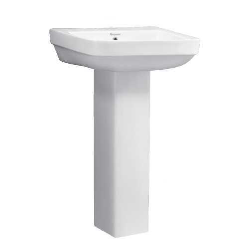 Parryware Sepia S - Wash Basin with Pedestal Long