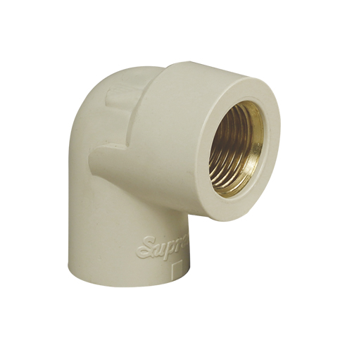 Supreme Female Threaded Elbow (Brass)