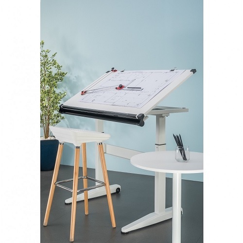 Ebco Smart Lift Drawing Table - Gas Lift (With Table Top)