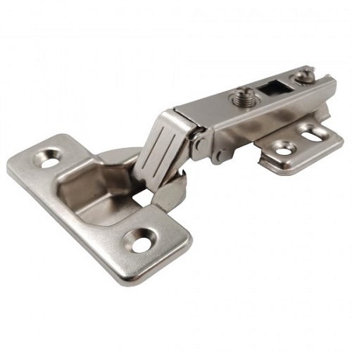 Ebco Slip on Hinge - EURO with 4 Hole Mounting Plate