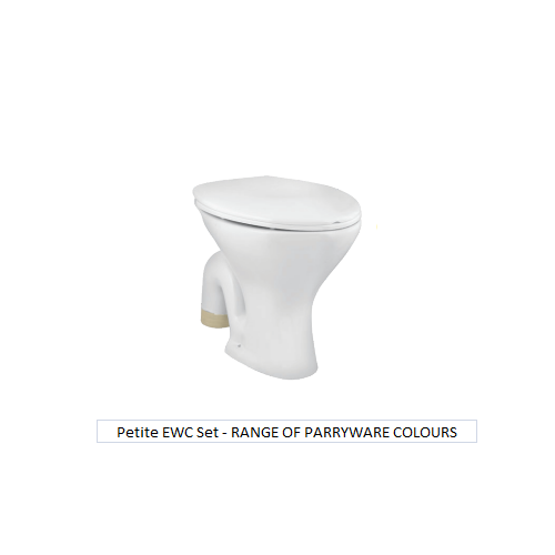 Parryware Petite EWC Set - RANGE OF PARRYWARE COLOURS