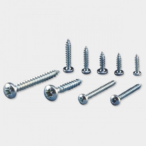 Ebco Pozi Recess Pan Head Chipboard Screw Harden Zinc Plated