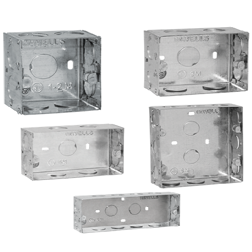 Havells FLUSH METAL GI BOXES