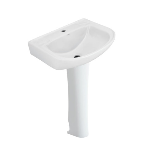 Parryware Indus - Wash Basin with Pedestal Long