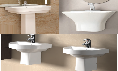 Full Half & Integrated Pedestal Basins